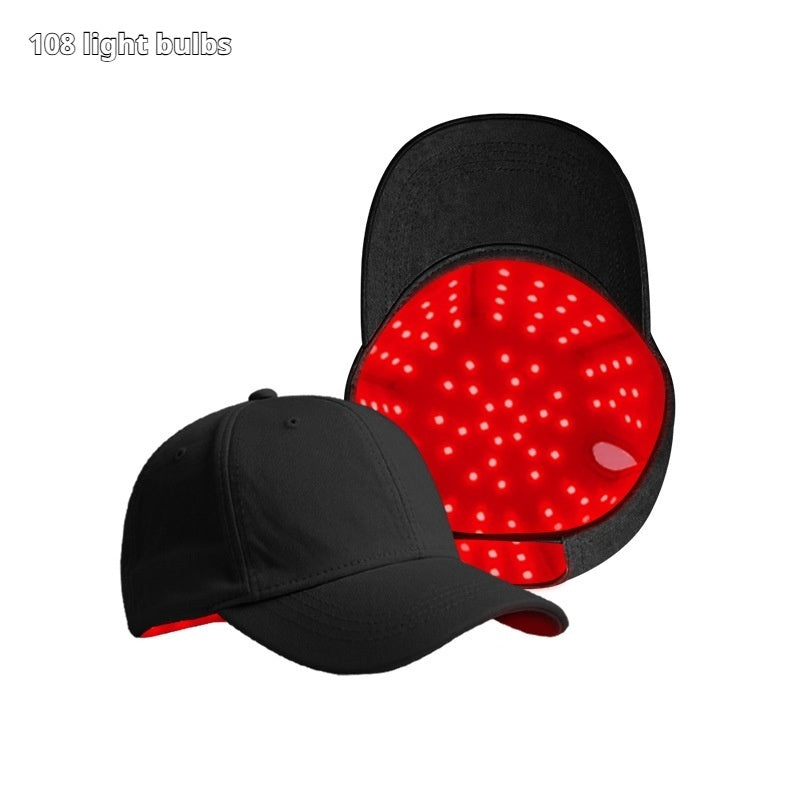 LED Red Light Hairgrowth Cap Infrared