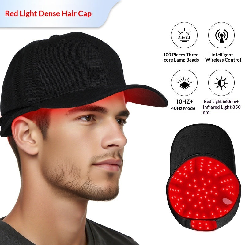 LED Red Light Hairgrowth Cap Infrared